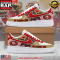San Francisco 49ers Limited Edition Air Force 1 Running Sneakers Shoes