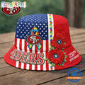 San Francisco 49ers NFL Autism America 250th Anniversary Bucket Hat