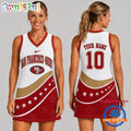 San Francisco 49ers NFL Bold Team Pride Women Basketball Jersey Dress