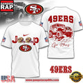 San Francisco 49ers NFL Premium NFL Jeep Unisex T-Shirt