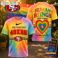 San Francisco 49ers NFL Pride Human Being Color May Vary 3D T Shirt
