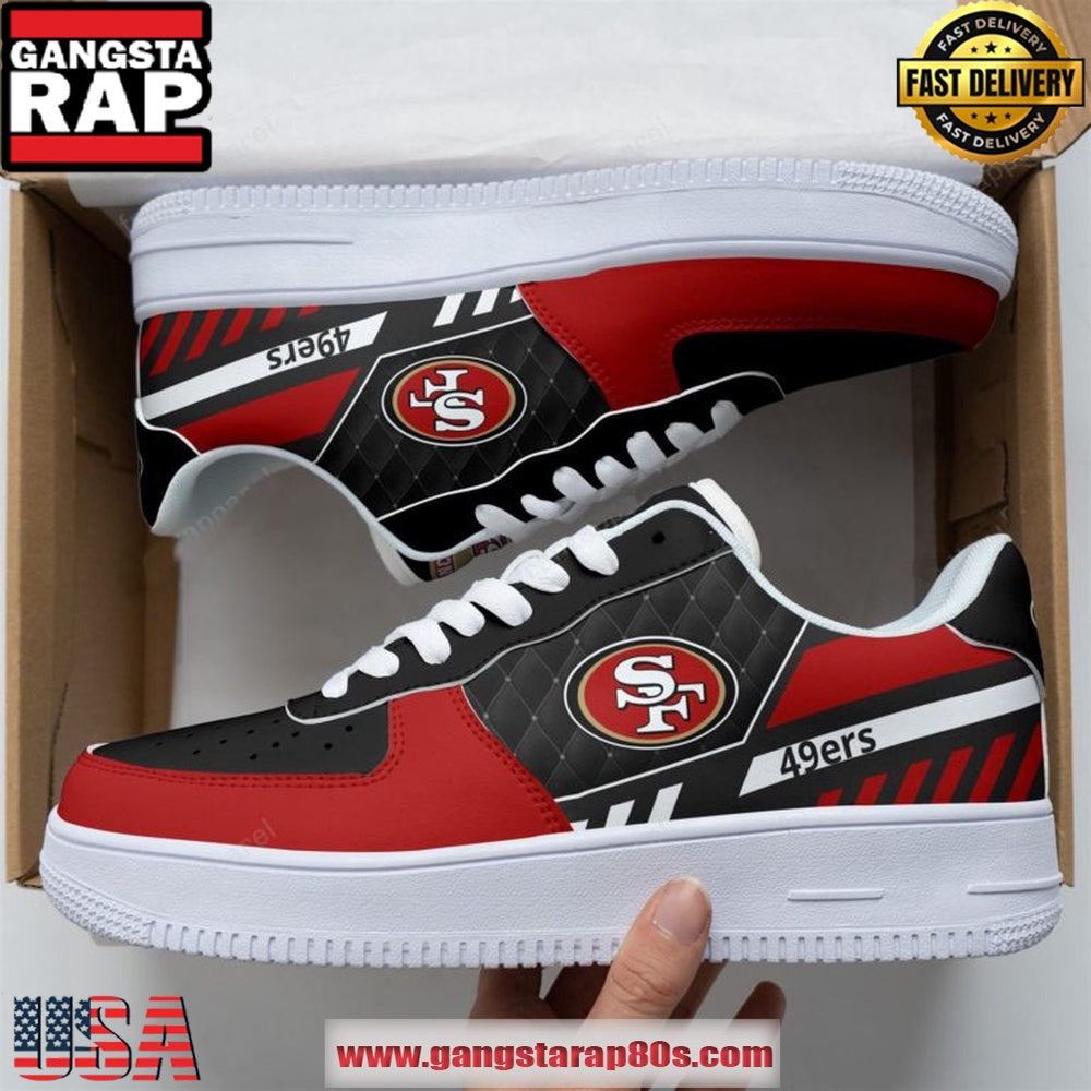 San Francisco 49ers NFL Unique Design Air Force 1 Sneakers Shoes