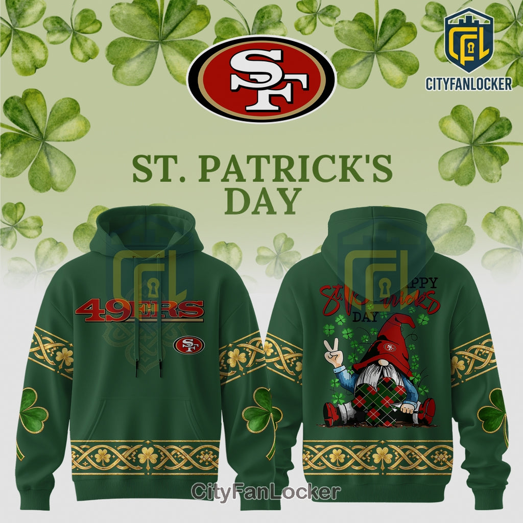 San Francisco 49ers St. Patrick’s Day Legacy Hoodie