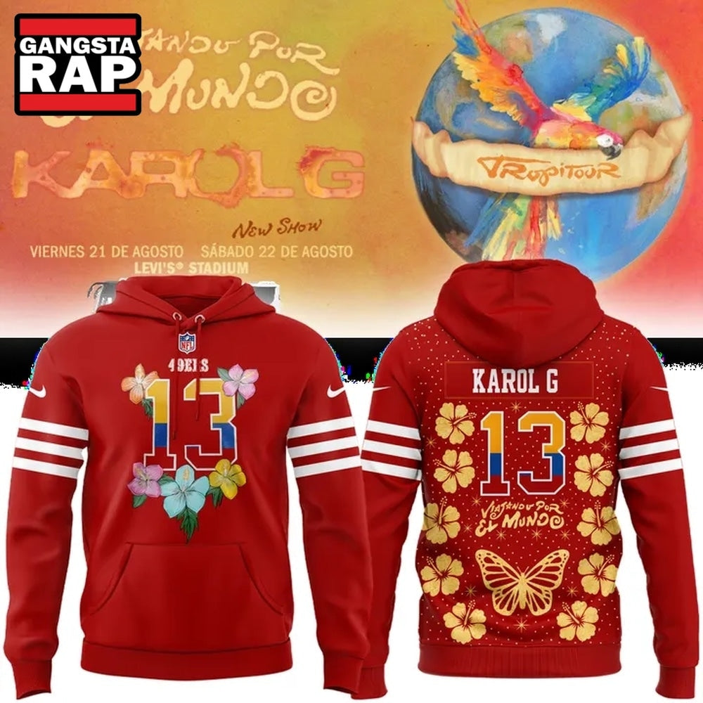 San Francisco 49ers x Karol G 2026 Exclusive Hoodie T-Shirt