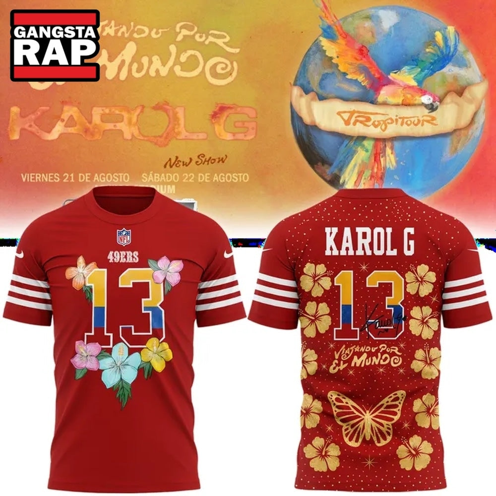 San Francisco 49ers x Karol G 2026 Exclusive Hoodie T-Shirt
