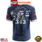 San Francisco 49ers x Never Forget 9_11 Tribute Football Special Baseball Jersey