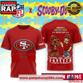San Francisco 49ers x Scooby Doo Premium Custom Name 3D Shirt
