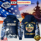 San Francisco 49ers x US Navy 250 Years Unisex Hoodie