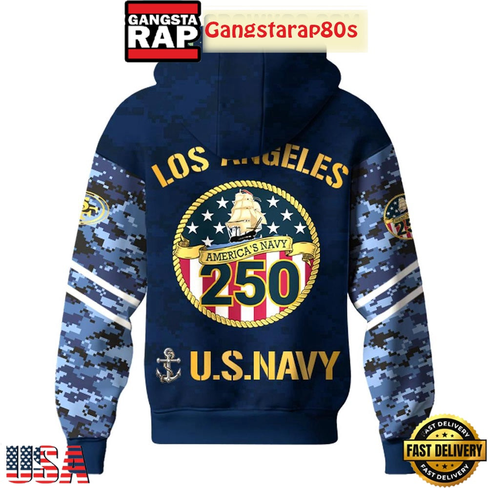 San Francisco 49ers x US Navy 250 Years Unisex Hoodie