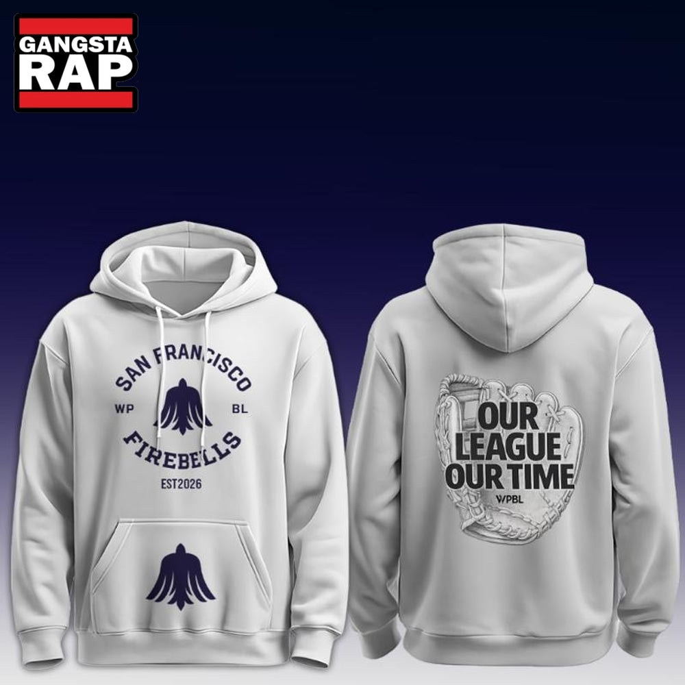 San Francisco Firebells WPBL Our League Our Time 2026 Hoodie
