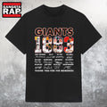 San Francisco Giants 1883 Thank You for the Memories Signature T Shirt