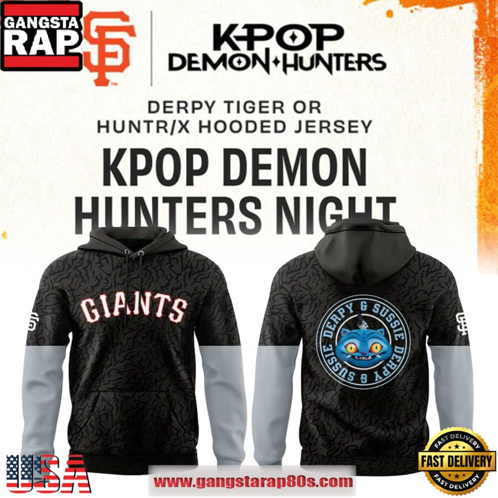 San Francisco Giants 2026 K-Pop Demon Hunters Night Hoodie