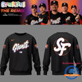 San Francisco Giants Baseball City Connect 2.0 The Remix All Over Print Sweatshirt