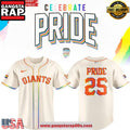San Francisco Giants Celebrate Pride 2025 Baseball Jersey Shirt
