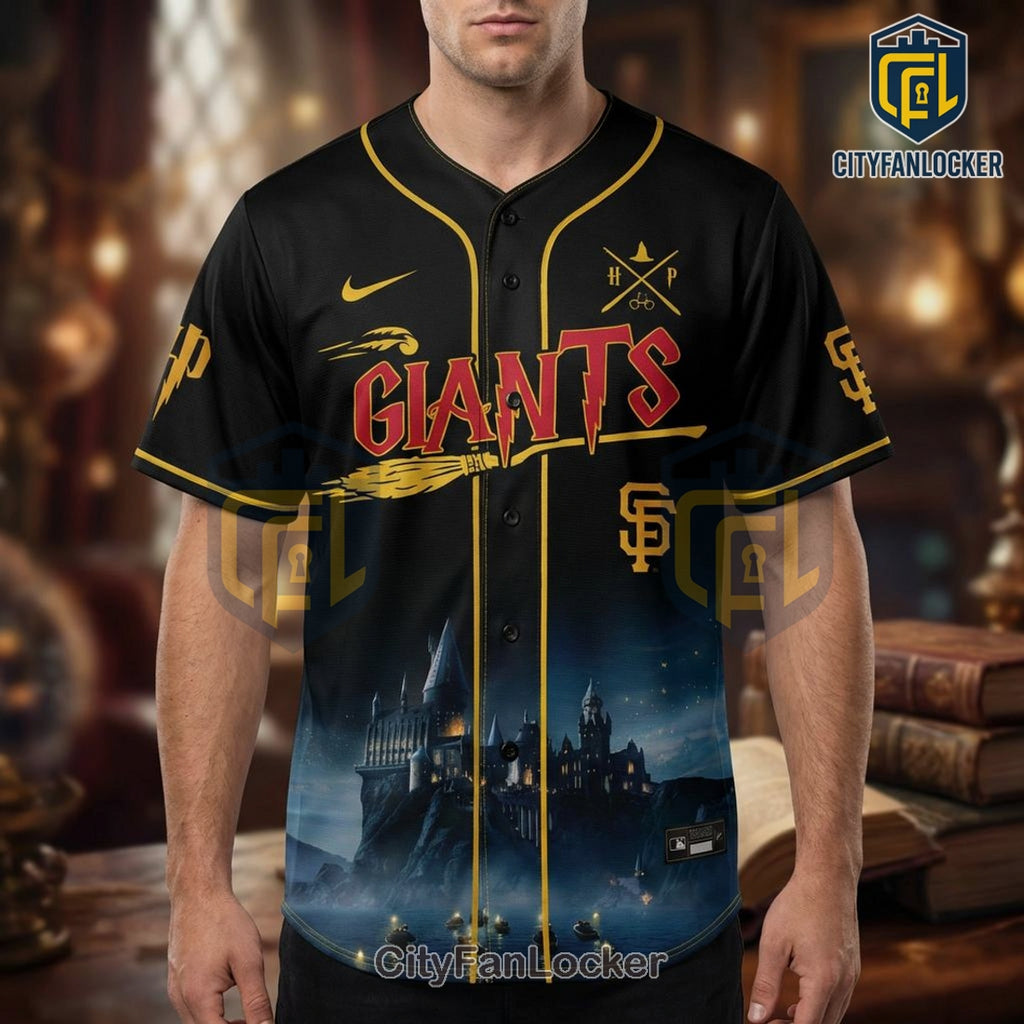 San Francisco Giants Harry Potter 25 Years of Magic Baseball Jersey
