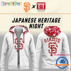 San Francisco Giants Japanese Heritage Hoodie T-Shirt