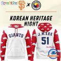 San Francisco Giants Korean Heritage 2025 Hoodie