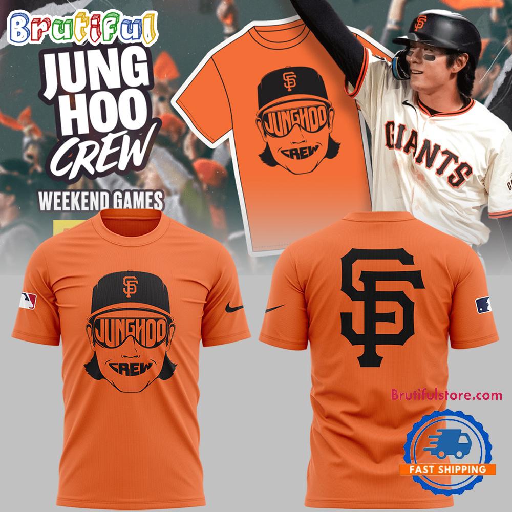 San Francisco Giants MLB 2025 Limited Jung Hoo Crew T Shirts