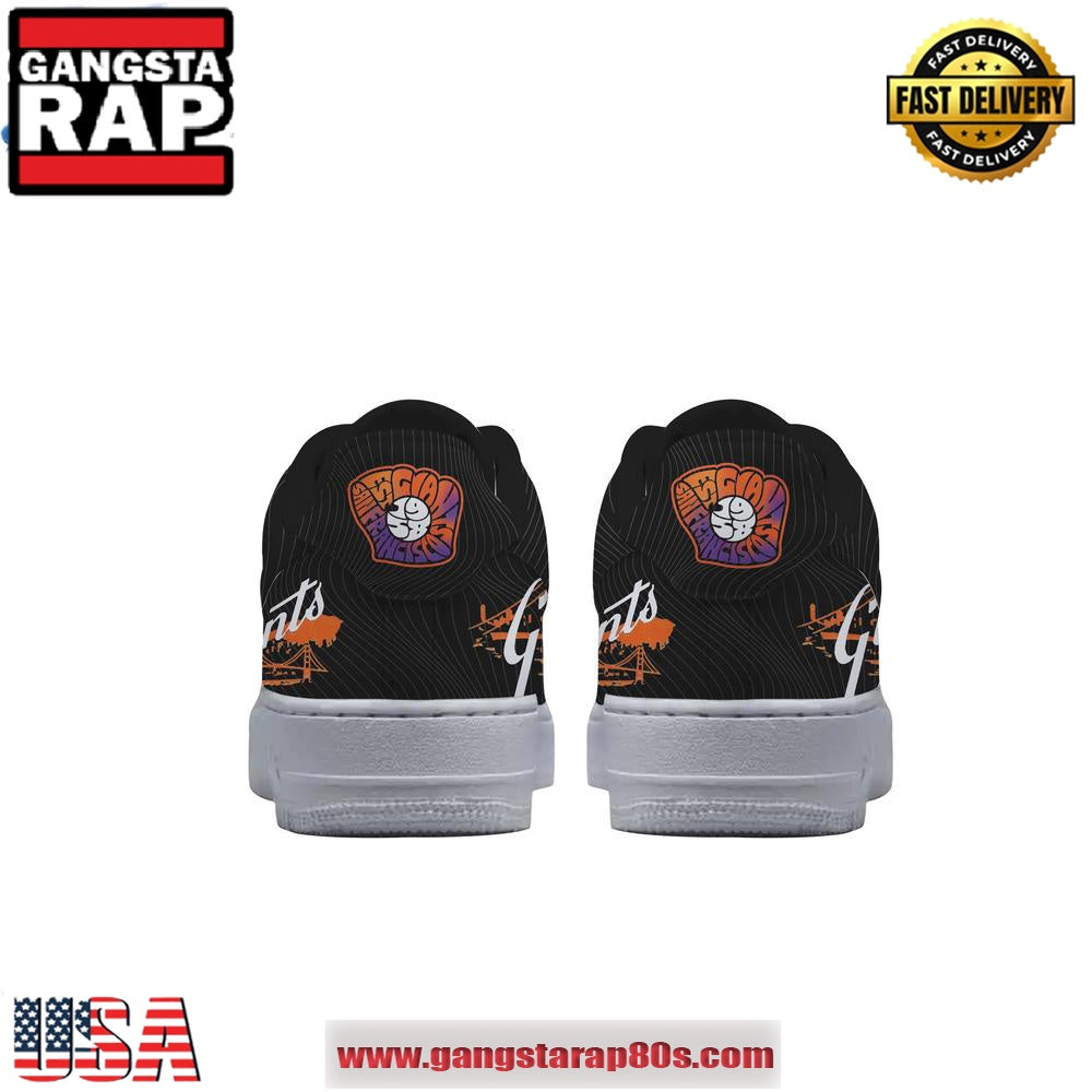San Francisco Giants Nothing Like It Air Force 1 Running Sneakers Shoes