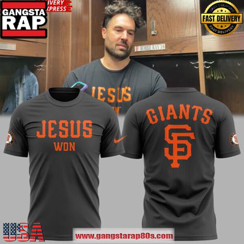 San Francisco Giants x Jesus Won 2025 Limited Edition Unisex T Shirt