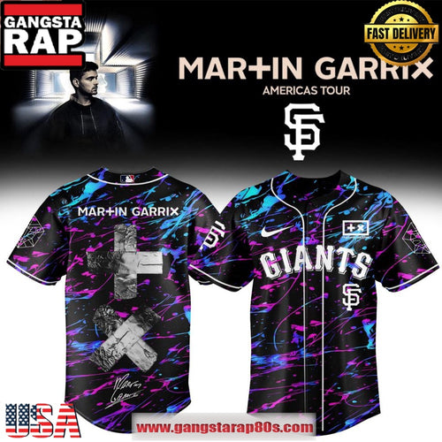 San Francisco Giants x Martin Garrix Americas Tour 2026 Special Baseball Jersey