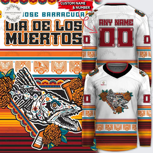 San Jose Barracuda Día De Los Muertos 2025 Jersey
