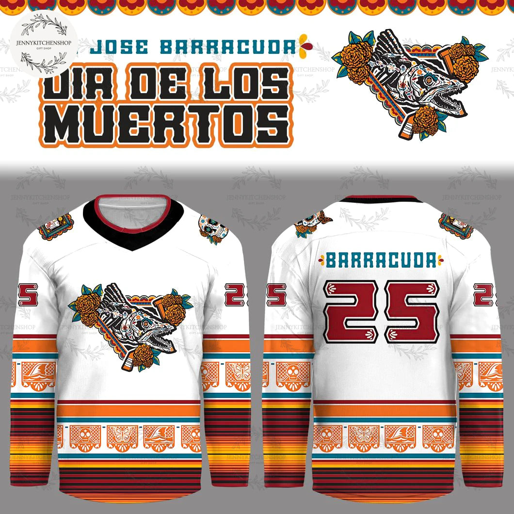 San Jose Barracuda Dia De Los Muertos 2025 Jersey