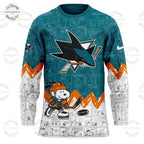 San Jose Sharks 2025 For Fans Hockey Jersey