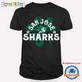 San Jose Sharks St Patricks Day Richmond Shamrock T Shirt
