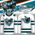 San Jose Sharks The Future Is Teal Night 2026 Hockey Jersey