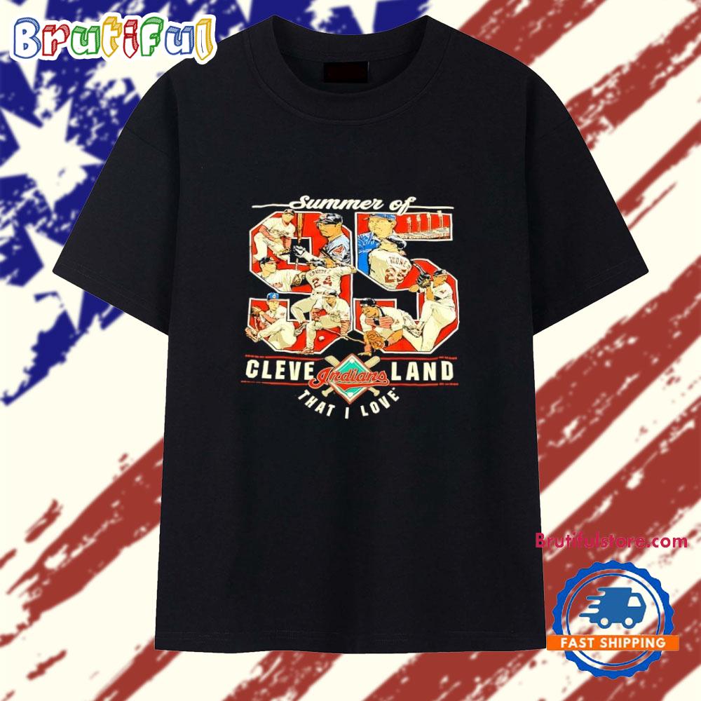Sandy Alomar Jr. #95 Summer of Cleveland Indians That I Love T Shirt