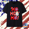 Santa Claus Chicago Cubs Ho Ho Ho Merry Christmas 2025 T Shirt