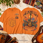 Santana Latin Rock Soul Vintage Washed Shirt