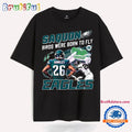 Saquon Birds Were Born To Fly Eagles T Shirt