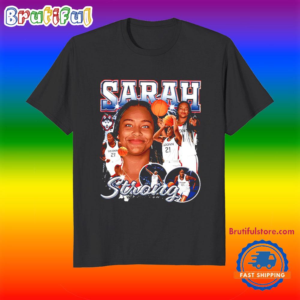 Sarah Strong Uconn Huskies Collage T Shirt