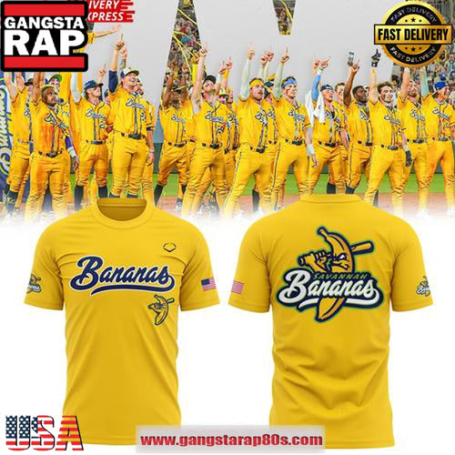 Savannah Bananas 2025 Game Day Official Unisex T-Shirt