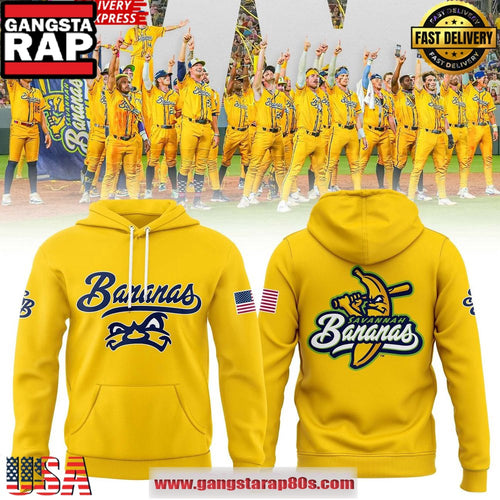Savannah Bananas Baseball Team 2025 All Over Print Hoodie