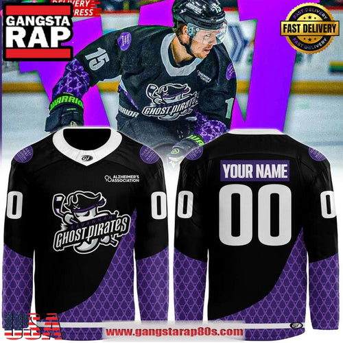Savannah Ghost Pirates Alzheimer’s Awareness 2025 Limited Edition Hockey Jersey