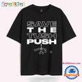 Save The Tush Push Dallas Stars Ice Hockey Team T-Shirt