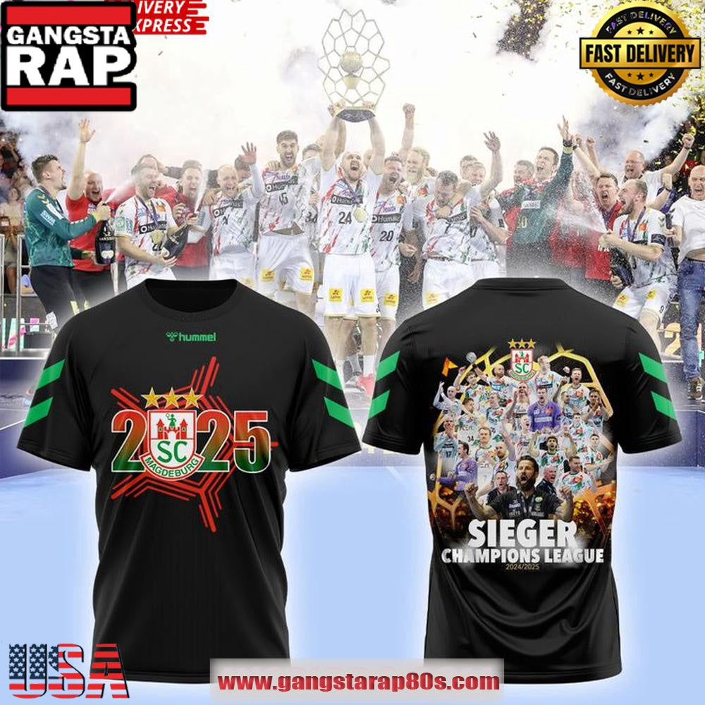 SC Magdeburg EHF Champions League 2024-25 Unisex T-Shirt