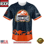 Schaumburg Boomers Jurassic Ballpark Limited Edition Baseball Jersey Shirt