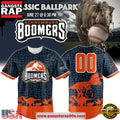 Schaumburg Boomers Jurassic Ballpark Limited Edition Baseball Jersey Shirt