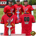 Schaumburg Boomers x Chuck Jones Looney Tunes Limited Edition Custom Football Jersey