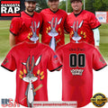 Schaumburg Boomers x Looney Tunes Limited Edition Custom Baseball Jersey Shirt