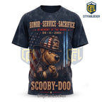 Scooby-Doo 9/11 Remembrance Firefighter T-Shirt