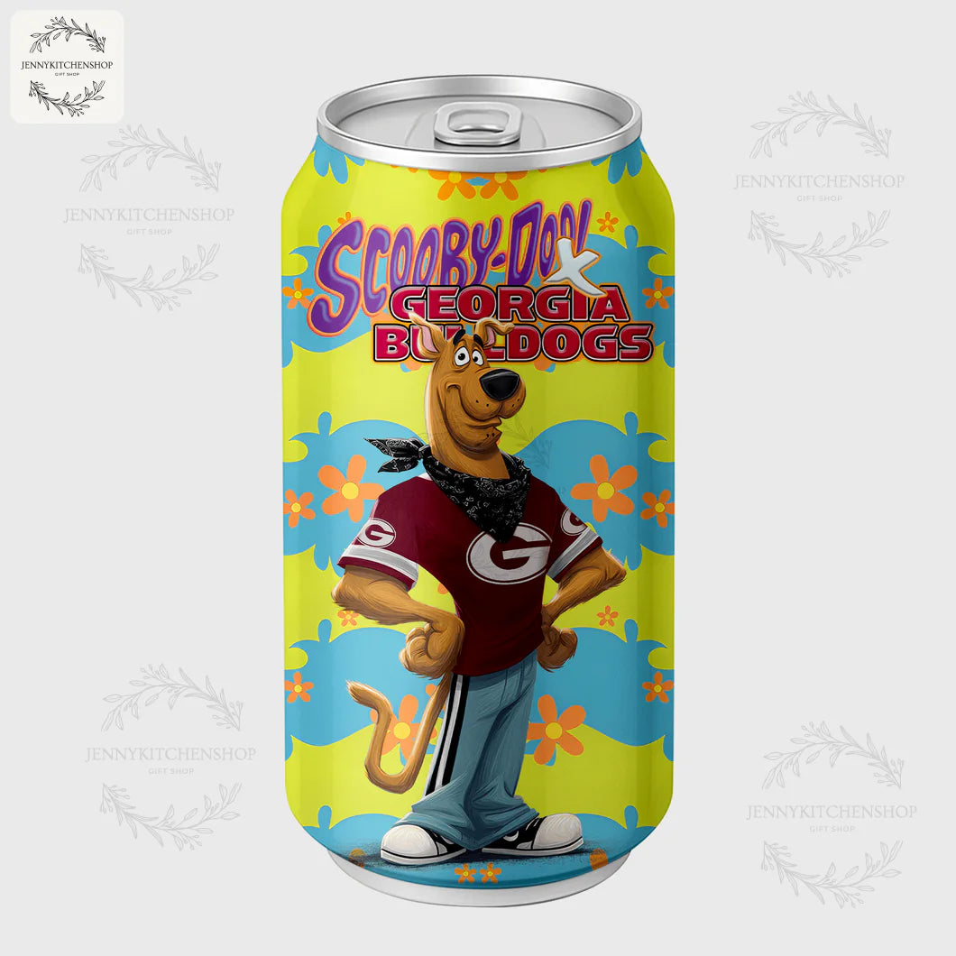Scooby-Doo x Georgia Bulldogs Coca Tumbler