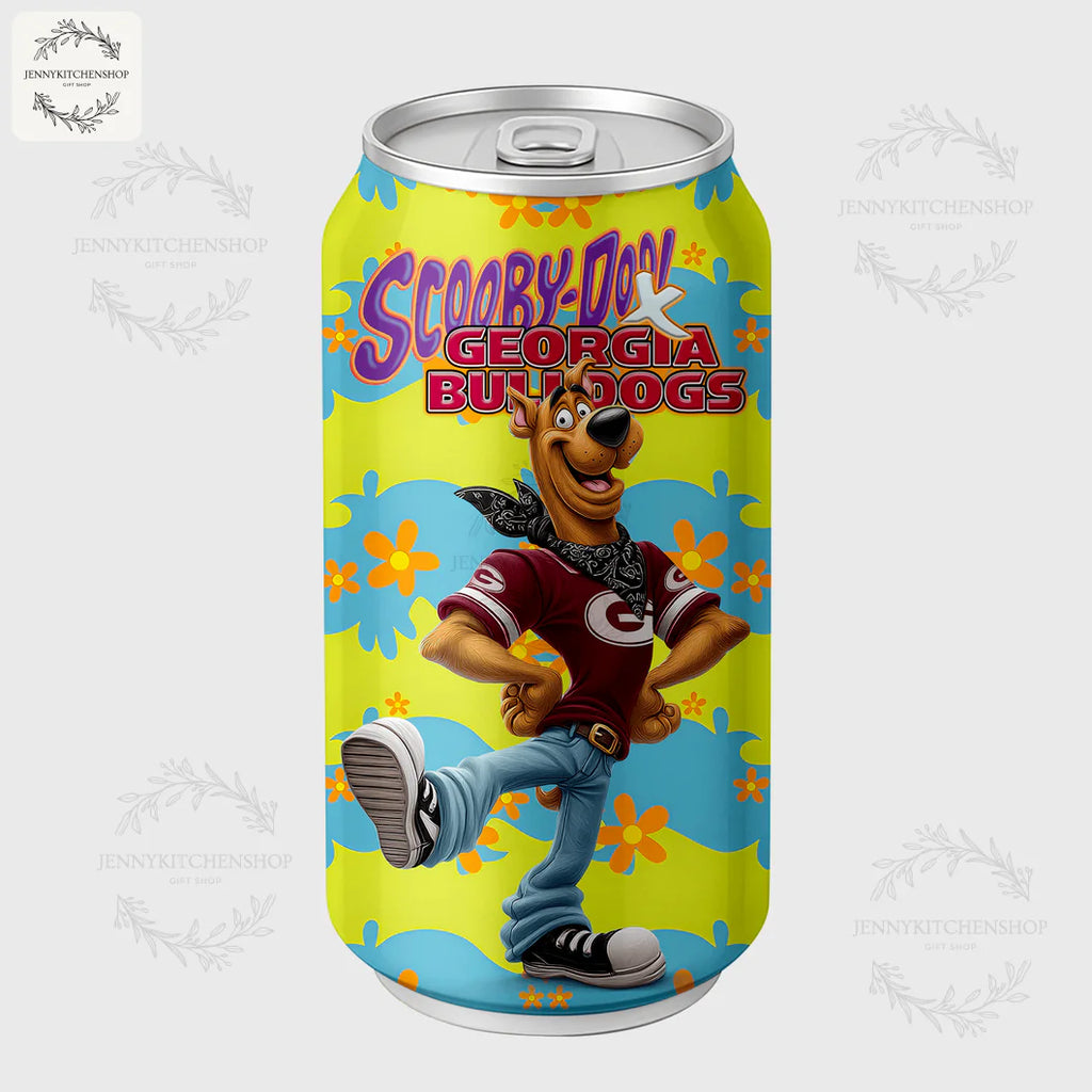 Scooby-Doo x Georgia Bulldogs Coca Tumbler