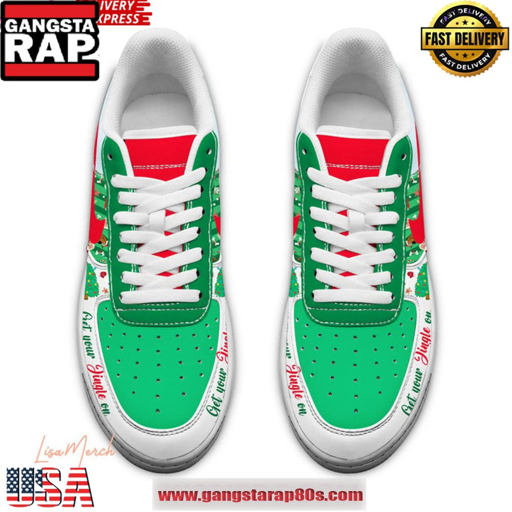 Scooby Doo Holiday Mystery Limited Edition Air Force 1 Running Sneakers