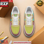 Scooby Doo Mystery Machine Air Force 1 Running Sneakers Shoes