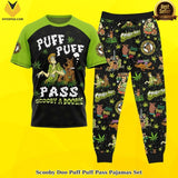 Scooby Doo Puff Puff Pass Pajamas Set